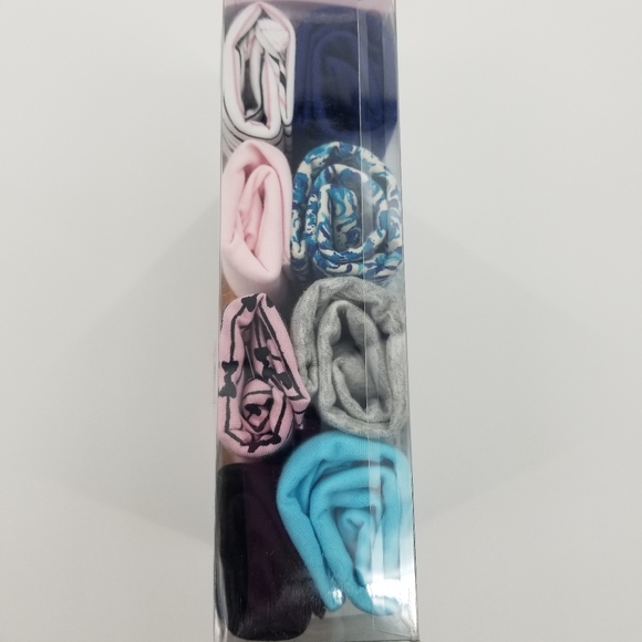 Black Bow Bikini Tagless Panty 8 Pack NWT - Picture 3 of 8